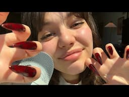 ASMR | Fast and Aggressive Hand Sounds, Mouth Sounds, Hand Movements, Whisper Rambles, More!