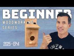Simple Woodworking Projects: Easy DIY Birdhouse for Beginners Made with Cedar Pickets