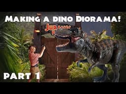 Jurassic Park Movie Diorama - Part 1