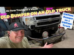 Dirt Daily.  Snowflake Gets a New Recycled Winch Bumper