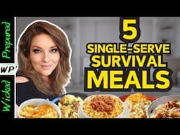 Top 5 DIY Survival Meals for One: Emergency Food Made Simple - Prepping for SHTF 2025