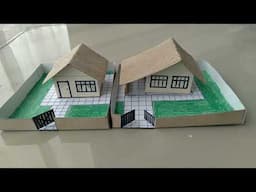 CASINHA PARA MAQUETE FEITO COM CAIXINHA DE CREME DENTAL 2