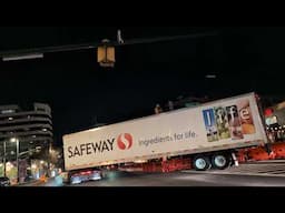 Safeway Truck Gets Stuck in Silver Spring