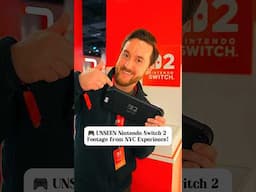 UNSEEN Nintendo Switch 2 Footage from NYC Experience! 👀🎮 #NintendoSwitch2 #shorts
