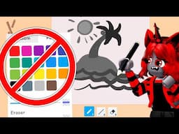 Roblox Speed Draw But I CAN'T TOUCH COLOR!