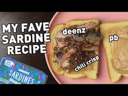 Sea Tales sardines make a MOST SATISFYING SANDWICH