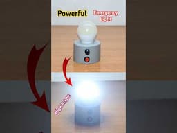 Home Made Emergency Light #shorts #emergency #light #ytshorts