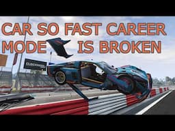 Car so fast it BROKE Career Mode - BeamNG.drive