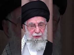 🚨 Líder Supremo de IRÁN Alí Jamenei dice que ISRAEL inició una guerra y promete respuesta | Gestión