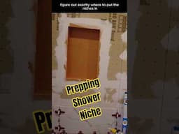 Prepping installing niches Part 8