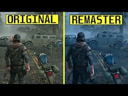 Days Gone Remastered vs Original PS5 Pro Graphics Comparison