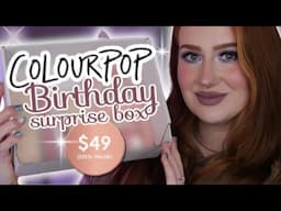 Colourpop Birthday Mystery Box 2025 - Unbox With Me! ✨