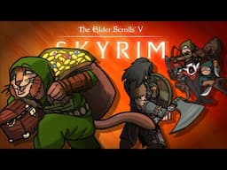 Joguei Skyrim pela primeira vez