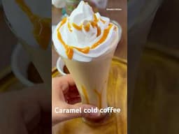 How to Make a Creamy Caramel Cold Coffee at Home | Easy Iced Coffee Tutorial | कोल्ड कॉफ़ी