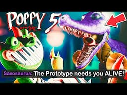 Poppy Playtime Ch 5: Pianosaurs FAKED his DEATH! Saxosaurus SAVED HIM! (Crazy NEW END)