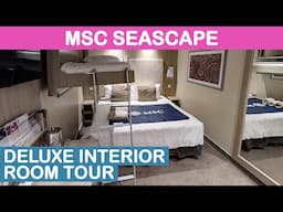 MSC Seascape: "Deluxe Interior" Cabin Tour