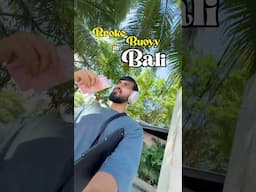 Moved from Mumbai to Bali - Day 1/69 #shorts #bali #balivlog #canggu #travel