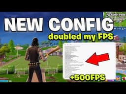I Tried New Fortnite GAMEUSERSETTINGS to Boost FPS 📈 | Fortnite FPS Boost Guide!