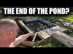 Why i COMPLETELY DESTROYED my pond. the king of DIY