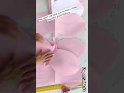 Low budget giant crepe paper flower making part 1,Handmade flores de papel Crepe @PaperSaiarts