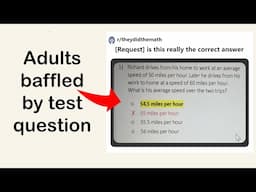 Can you solve this tricky test question?
