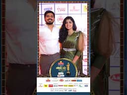 Mr & Mrs K.R.Vikneswaran, Partner of RKG Ghee, at Vikatan Cinema Awards 2024 Redcarpet