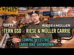 Compact Electric Cargo Bike Comparison - The Tern GSD versus The Riese & Müller Carrie