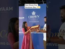 New House Key vaangiyaachu chottttii’s 🥰💛🙏 #shorts #HussainManimegalai #trending #couples