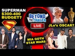 Superman 2025 Budget, Mia Goth Star Wars Starfighter, Jennifer Lopez Kiss of the Spider-Woman Oscar