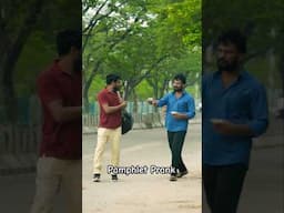 Pamphlet Prank #funpataka #comedy #telugucomedy #teluguprank #youtubeshorts #trending