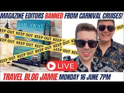 Banned! Exclusive Interview LIVE with Dan & Jay from Sail Away Magazine with Travel Blog Jamie