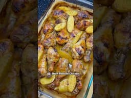 Oven Roasted Chicken #shortsviral #recipe #baked