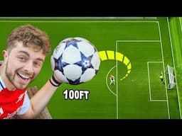 We Scored a Volley From 1-100 Feet