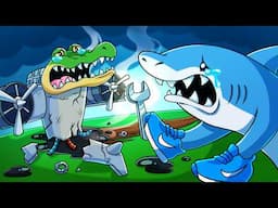TRALALERO TRALALA REPAIRS BOMBARDINO CROCODILO! Italian Brainrot Animation