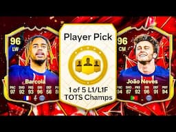 RANK 1 LIGUE 1 TOTS PLAYER PICKS! 😨 FC 25 Ultimate Team