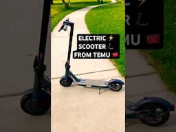 I Bought An Electric Scooter From TEMU …..