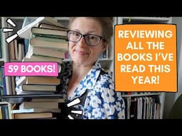 I've Read 59 Books This Year! Let's Talk About Them! 📚 Reading Wrap Up