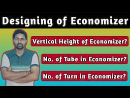 Economizer | Designing of Economizer | Harayana BOE Preperation | Numerical Solution on Economizer |