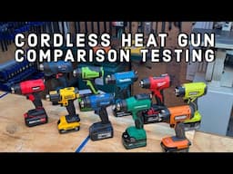 Cordless Heat Gun Comparison