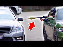 RPG Drive By Prank In The Hood! (DONT TRY THIS AT HOME)