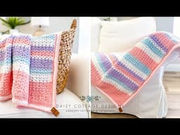 Easy Chenille Baby Blanket