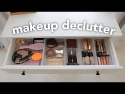 Decluttering My ENTIRE Minimalist Makeup Collection 2025 💄