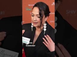 #LilyGladstone on how talented #KellyMarieTran is as her on-screen partner in #TheWeddingBanquet