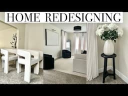 HOME MAKEOVER • NEW WEST ELM FURNITURE • HOME DECOR HAUL• NEW RH DUPE DINNING CHAIRS • HOME UPDATES!