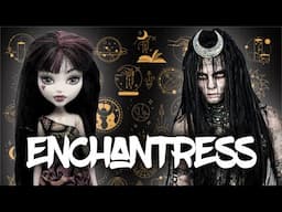 I MADE A HAUNTING ENCHANTRESS DOLL / Monster High Doll Repaint by Poppen Atelier