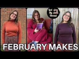 February 2025 Sewing Round Up and Chatty Catch Up