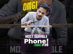 Found the Most Durable Phone, guys!🤯 Got my hands on the latest Oppo F29!