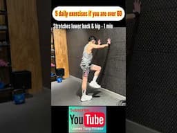 5 daily exercises if you are over 60 #mobilitytraining #dailyexercise #mobilitydrills #flexibility