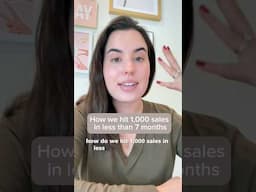 How we hit 1,000 sales in less than seven months on Etsy