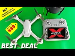 $89 Camera Drone with Display - WOW! - AE9 Review